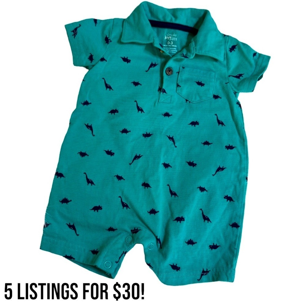 Carter’s 0-3 months baby boy romper